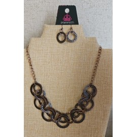 Paparazzi Treasure Tease Copper Necklace