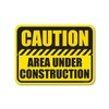 Honey Dew Gifts Hardhats Construction Signs, Caution Area Under Construction