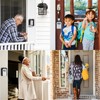 ZHEGE Key Safe with Shackle, Portable Key Safe Padlock (Free