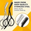 FunnAura 2 Pcs Eyebrow Scissors – Stainless Steel Brow Trimming