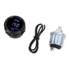 52mm Digital Oil Pressure Gauge Oil Press Meter with Blue