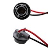 HUIQIAODS S25 Single Turn Signal Headlight Tail Lamp Socket 1156