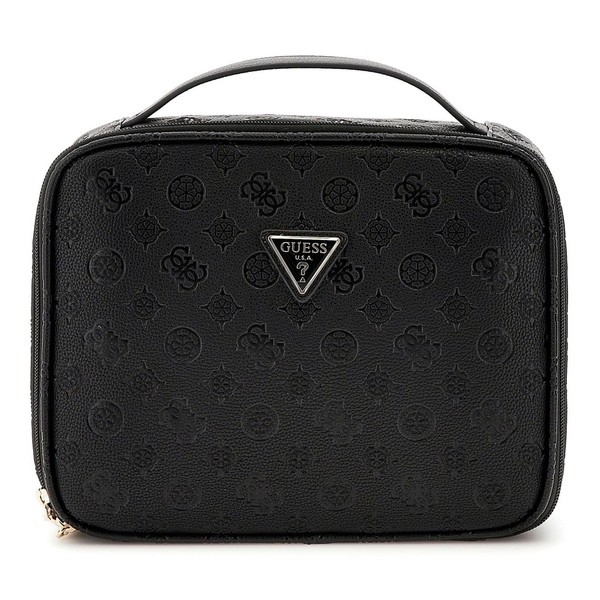 GUESS Wilder Travel Cosmetic Organiser Case Black, black