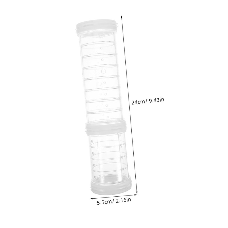 Gatuida DIY Hamster Tunnel Tube for Small Animals Transparent Exercise