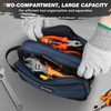 12 10" Small Tool Bag 2 Pack, Zipper Tool Pouch