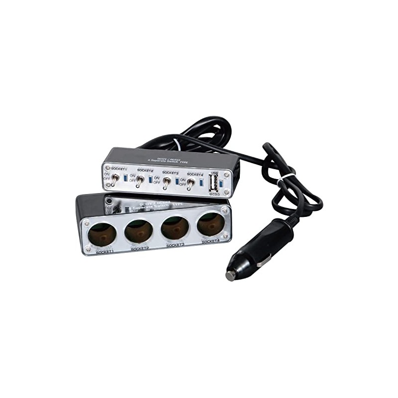 Jet Inoue 502140 On/Off Switch Function, Separate Type, USB Port,