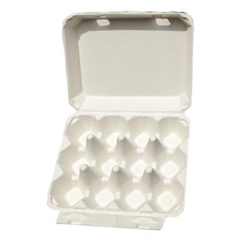 Vintage White Egg Cartons- Classic 3x4 Style Holds 12 Large Eggs, Sturdy Design Made from Recycled Cardboard (25) White