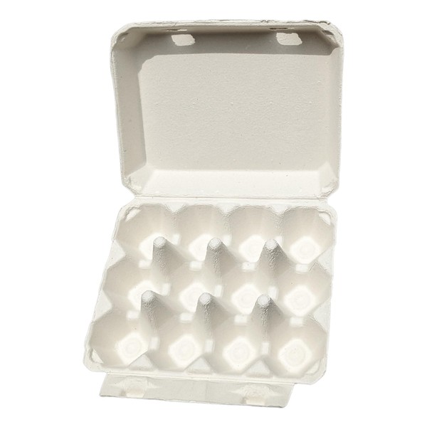 Vintage White Egg Cartons- Classic 3x4 Style Holds 12 Large