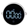 Desktop Timer Minimalist Round 3 Level Volume Adjustable Digital Countdown