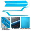 TOMALL 2 Pair Headlight Fog Light Vinyl Films Smoke Tint