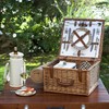 Picnic at Ascot Original Cheshire English-Style Willow Picnic Basket with