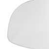 Car Rearview Mirror Glass Left Good Reflectivity Temperature Resistance Replacement