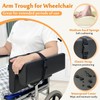 Mybow Lateral Support for Wheelchair Arm Trough, Armrest Pad Cushion