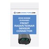 Front Radar Sonar Sensor Connector for 2019 Dodge Durango