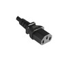 DINIC Power Cable CEE 7/7 Earthing Contact Plug to C13,