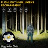 ZioeYiue Rechargeable Flashlights High Lumens, 7Mode Super Bright Flashlight Powerful,