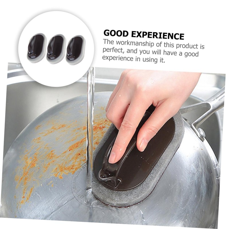 Beavorty 2sets Safe Sponges Kitchen Nano Carborundum Multi-Purpose for Pans