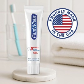 Plus White 5 Minute Premier Speed Whitening Gel Fast Gentle Enamel Friendly 2oz