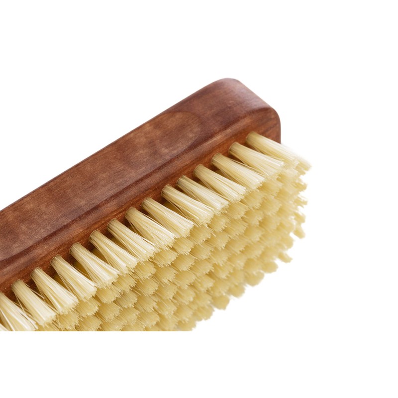 REMOS"Doctor's Hand Brush" with Natural bristles pear Wood
