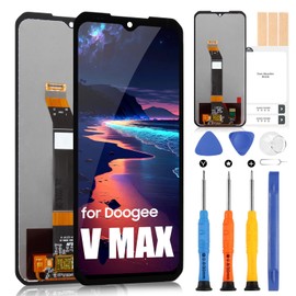 ARSSLY Display for Doogee V Max LCD Display for Doogee V Max LCD Display Touchscreen Digitizer Assembly Repair Kit (Black without Frame)