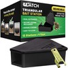 LockBait Pro Mouse Bait Stations | 12-Pack Mouse Bait Box