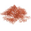 100pcs Paper Clips Prevent Slip Cute Rabbit Shaped Decorative Bookmark