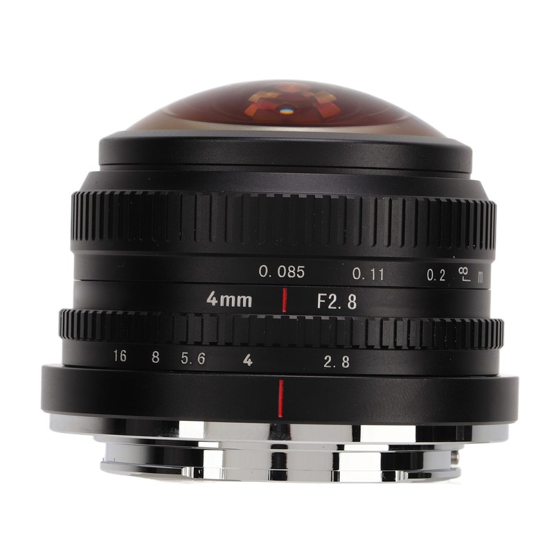 7artisans 4mm F2.8 225 Degree Circular Fisheye Lens for E