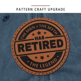 Retirement Gifts for Men Women 2025 Funny Retired Hat Retirement Party Decoration 100% Cotton Baseball Cap