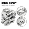 Saihisday 581476102 51mm Cylinder with Piston Ring, Cylinder Piston Assembly