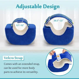 Foot Elevation Pillow Post Surgery Ankle Heel Protector for Pressure Sores Leg Elevation Feet Pillow for Swelling Bed Sore Pressure Ulcer Cushion Ankle Support Foot Cradle Surgery Recovery Supplies