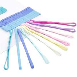 Hair Pin, Color Pin, Hair Arrangement, Bangs, Hair Bundles, Pin, Cute, Cute, Beaded, Macaron Color, Hair Clip, Stylish, Pink, Green, Red, Blue, Yellow, Beige, Set of 50 (Pastel Mix 1)