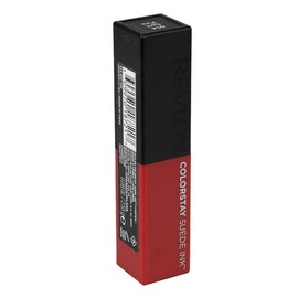 Lápiz Labial Revlon ColorStay Suede Ink tono 014 Spit Fire
