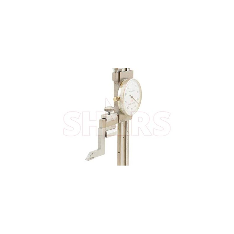 Shars Stainless Steel Dial Height Gage, 0-6" 303-4408 R]