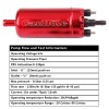 CarBole 45-125psi High Pressure External Inline EFI Fuel Pump Replaces
