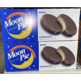 Moon Pie Minis The Original Marshmallow Sandwich since 1917 Chocolate 2 - Boxes