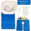 Bedside Shower System, Overhead Shower with Water Bag 2.5 Gallons