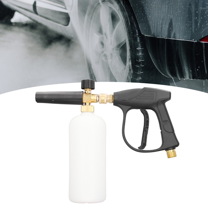 Foam Gun Adjustable Nozzle Brass Anti Leakage 33oz 1/4in Pressure