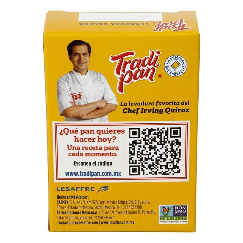 LeSaffre Tradi Pan, Levadura Seca - 55 gr (el embalaje
