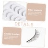 Baluue 2sets False Lashes for Women Lashes 3d Strip Lashes