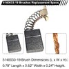 5140033-19 Replacement Carbon Brushes Set Compatible with DEWALT 5140033-19, DW745,