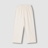 JAJU [JAJU] Women's Double Gauze Shirring Pajama Pants_Ivory
