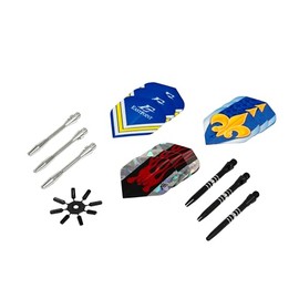 Narwhal 20-Piece Dart Accessory Kit - Includes 6 Flights, 6 Shafts, & 8 Flight Protectors