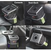 EPAuto Waterproof Car Trash Can with Lid and Storage Pockets,