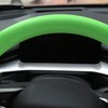 YiKaiLing Leather Texture Soft Silicone Car Steering Wheel Cover 13