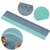 QWORK® 5-Piece Wallpaper Tool Set - Wallpaper Brush, Squeegee with