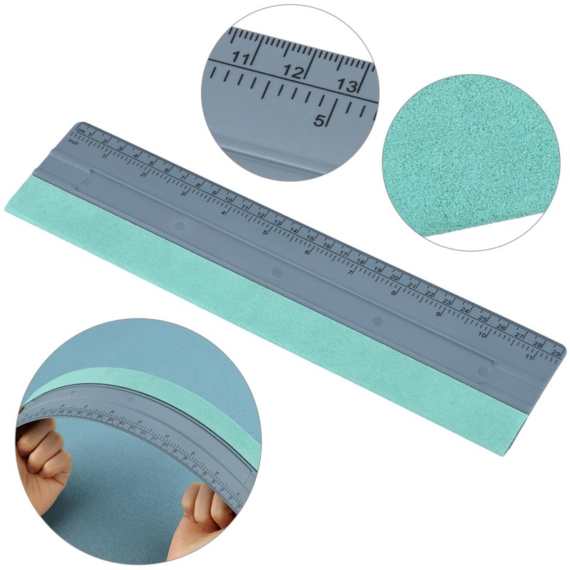 QWORK® 5-Piece Wallpaper Tool Set - Wallpaper Brush, Squeegee with