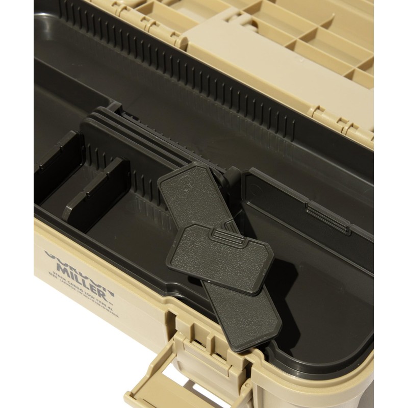 GORDON MILLER 1744762 Stacked Cargo Low Storage Box, 1.6 gal