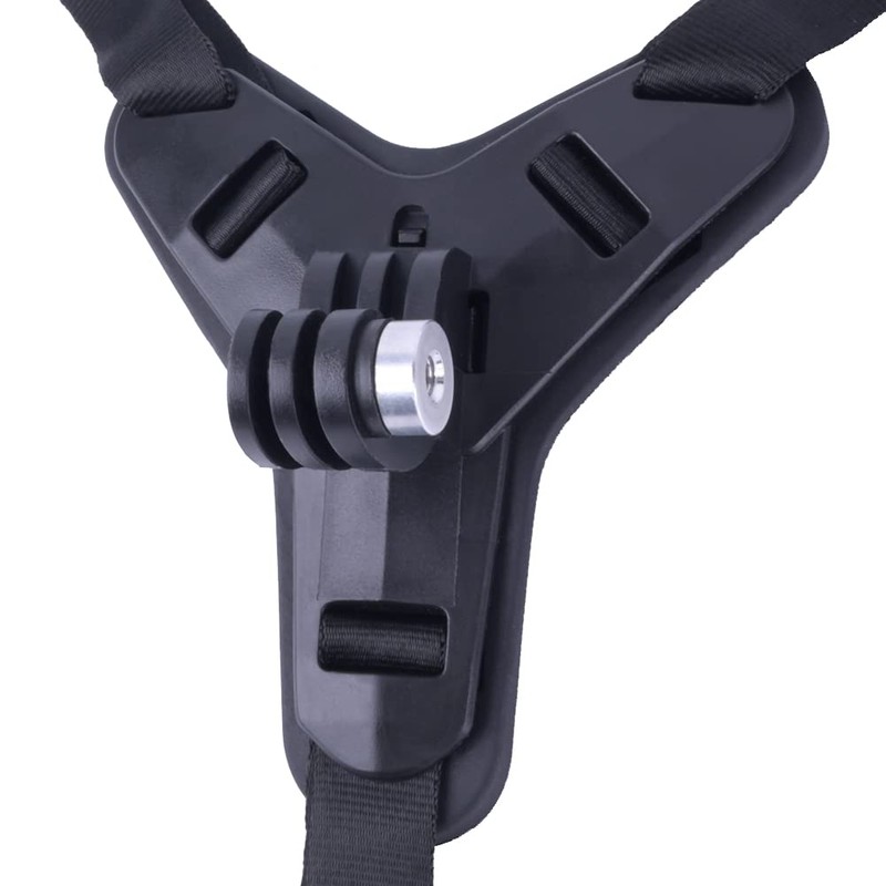 YEHOLDING Motorcycle Full Face Motorcycle Chin Mount Strap + Screw