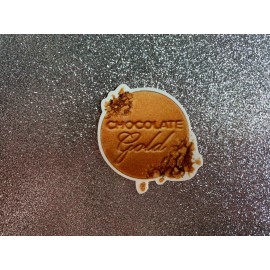 5pc. Foundation Compact Resin Planar Flatback, Makeup Cabochon, Bow Center, Flat