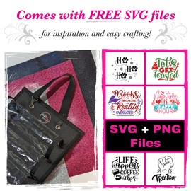 Craft Room Queen Vinyl Roll Holder And SVGs - Vinyl Storage - Space Saving Vinyl Organizer With 48 Slots For Craft Vinyl Storage And Craft Organization To Give You More Space To Create.